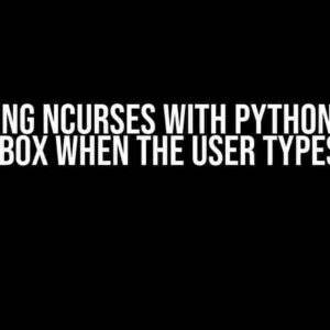 Mastering ncurses with Python: Ending Textbox when the user types ESC