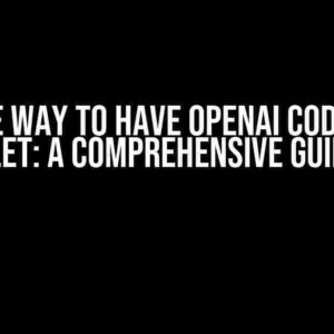 Possible Way to Have OpenAI Code Run on Flet: A Comprehensive Guide